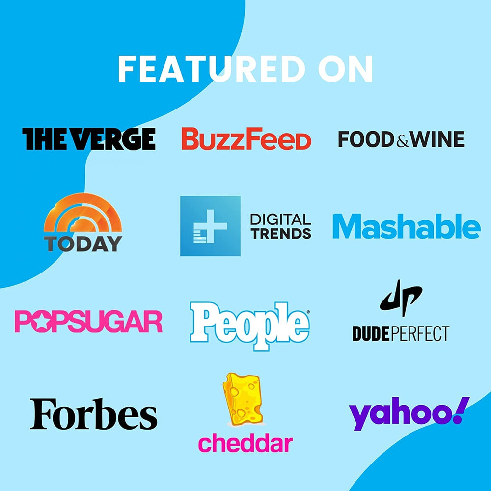 CRUNCHCUP textura del plástico resistente y libre de BPA para durabilidad