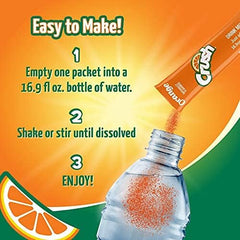 Crush tamaño comparativo junto a botella para visualizar rendimiento