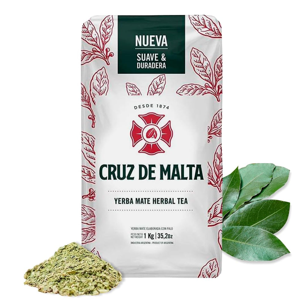 Cruz de Malta empaque frontal 1kg mostrando diseño y cantidad