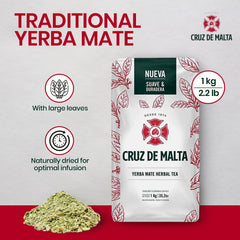 Cruz de Malta hojas y palos en primer plano con textura limpia