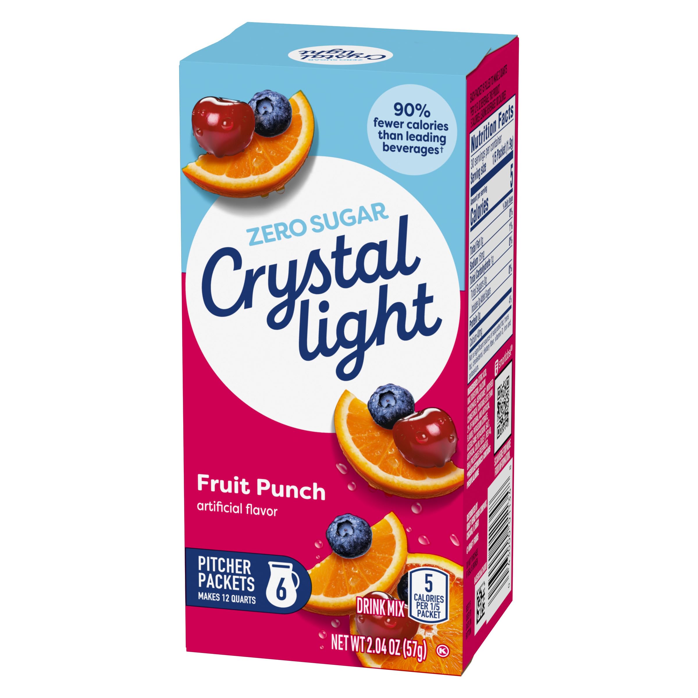 Escena de cocina con Crystal Light Fruit Punch listo para una reunión familiar