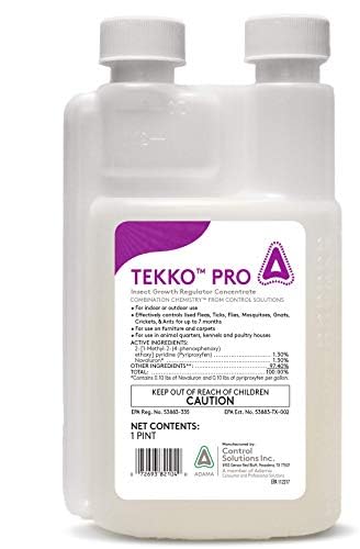 CSI Tekko Pro aplicada en alfombra para prevenir reinfestaciones de pulgas