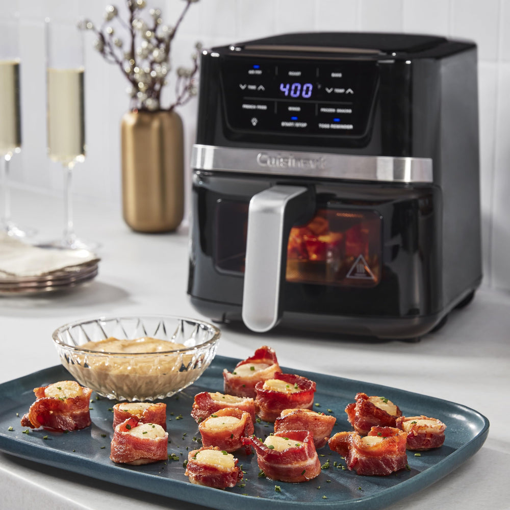 Cuisinart cesta desmontable preparada para limpieza fácil y seguro manejo