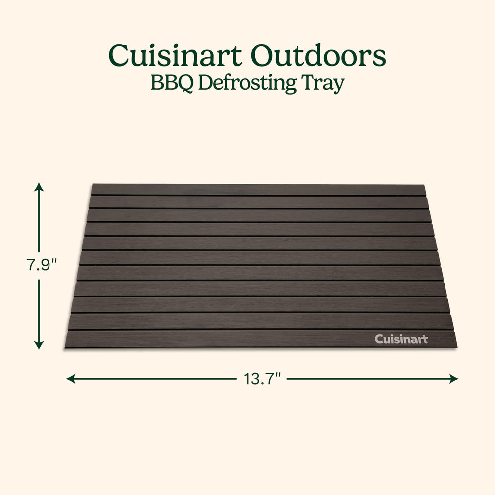 Cuisinart detalle de superficie de aluminio antiadherente y rápido contacto térmico