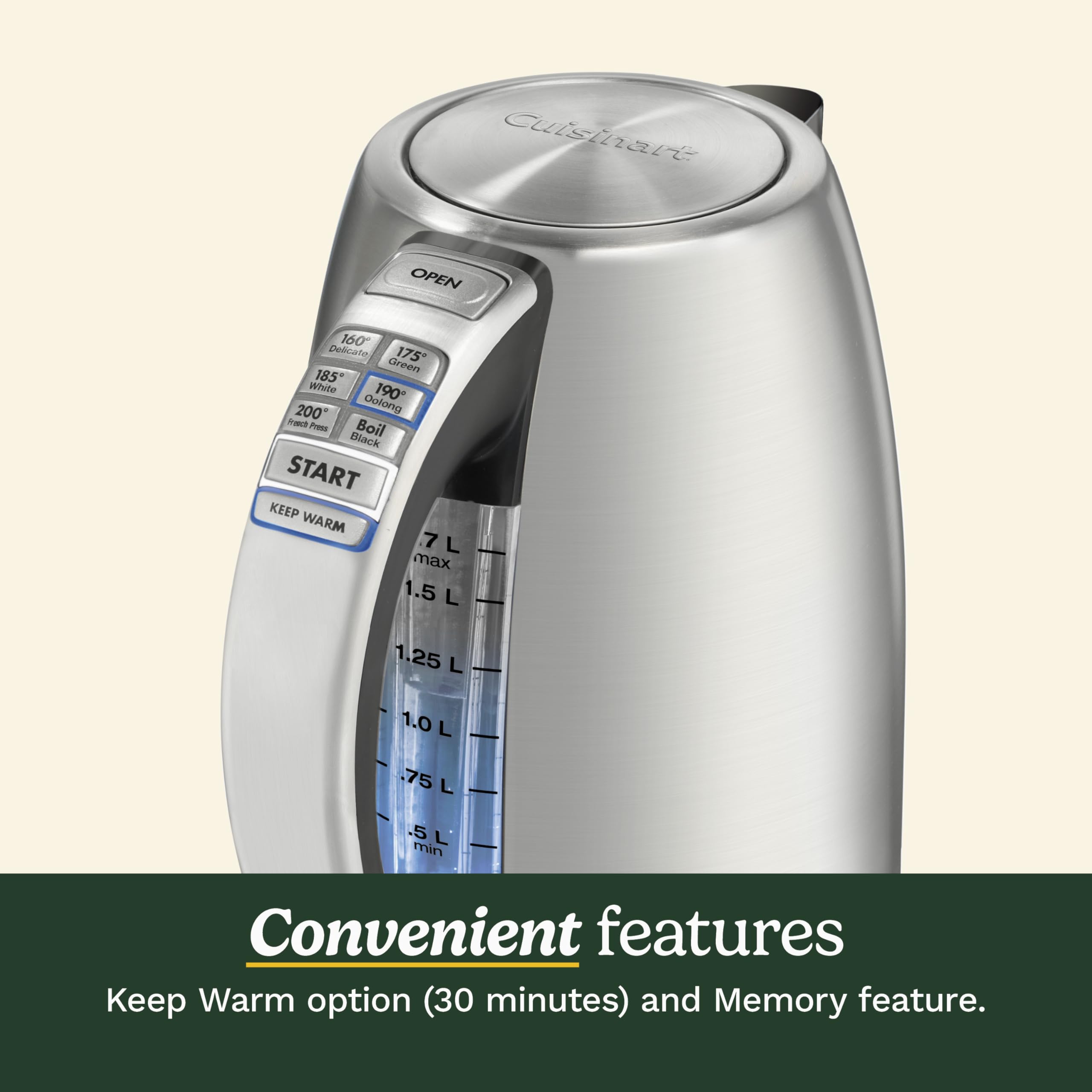 Cuisinart base giratoria 360° para manejo inalámbrico y comodidad
