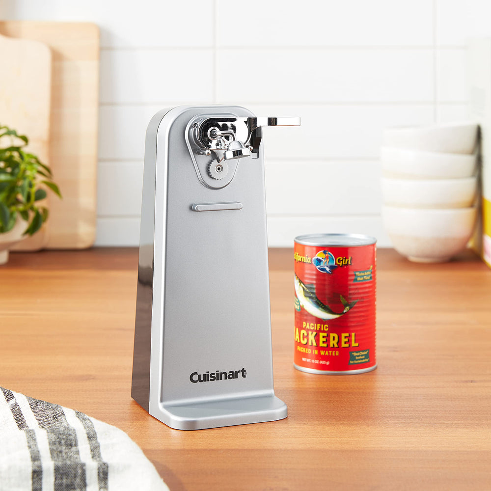 Cuisinart CCO-55 detalle de cuchilla Power Cut mostrando corte preciso