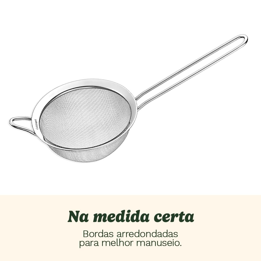 Cuisinart colador en uso escurrir pasta sin salpicaduras y control