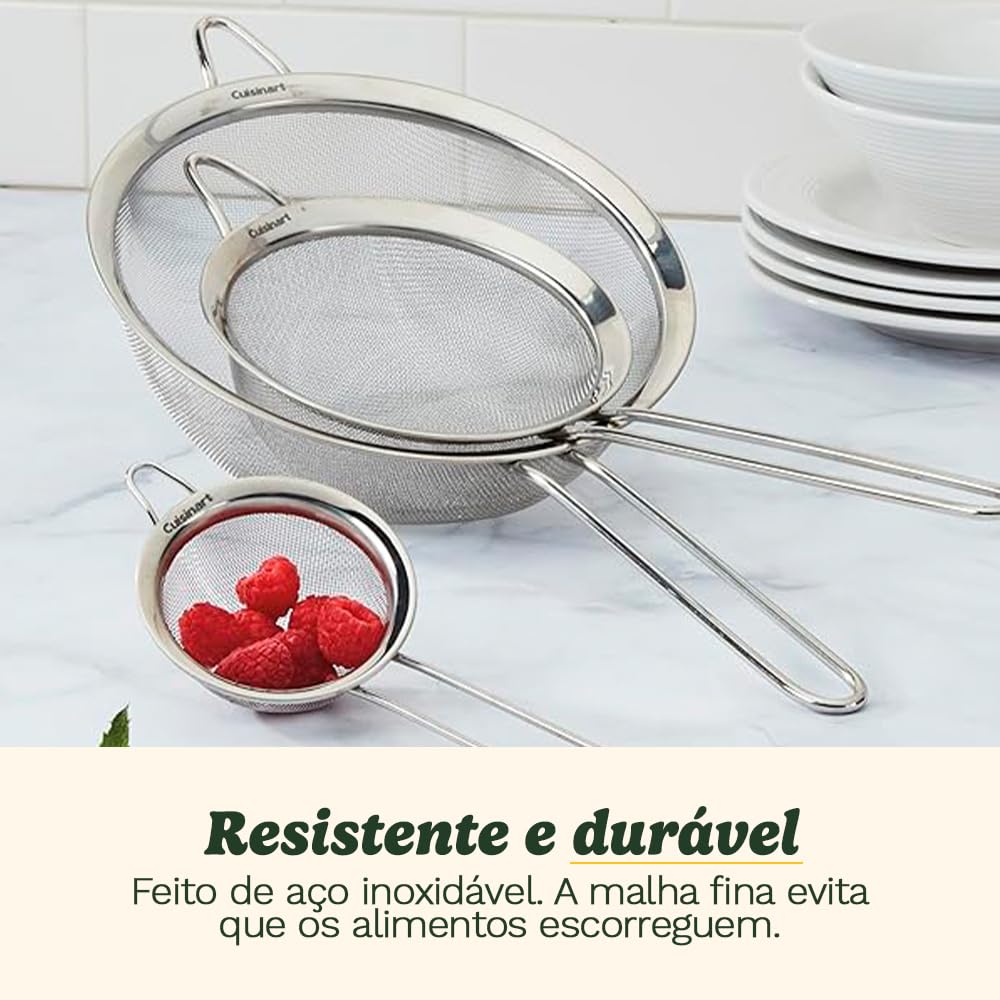 Cuisinart mango ergonómico detalle agarre seguro y cómodo
