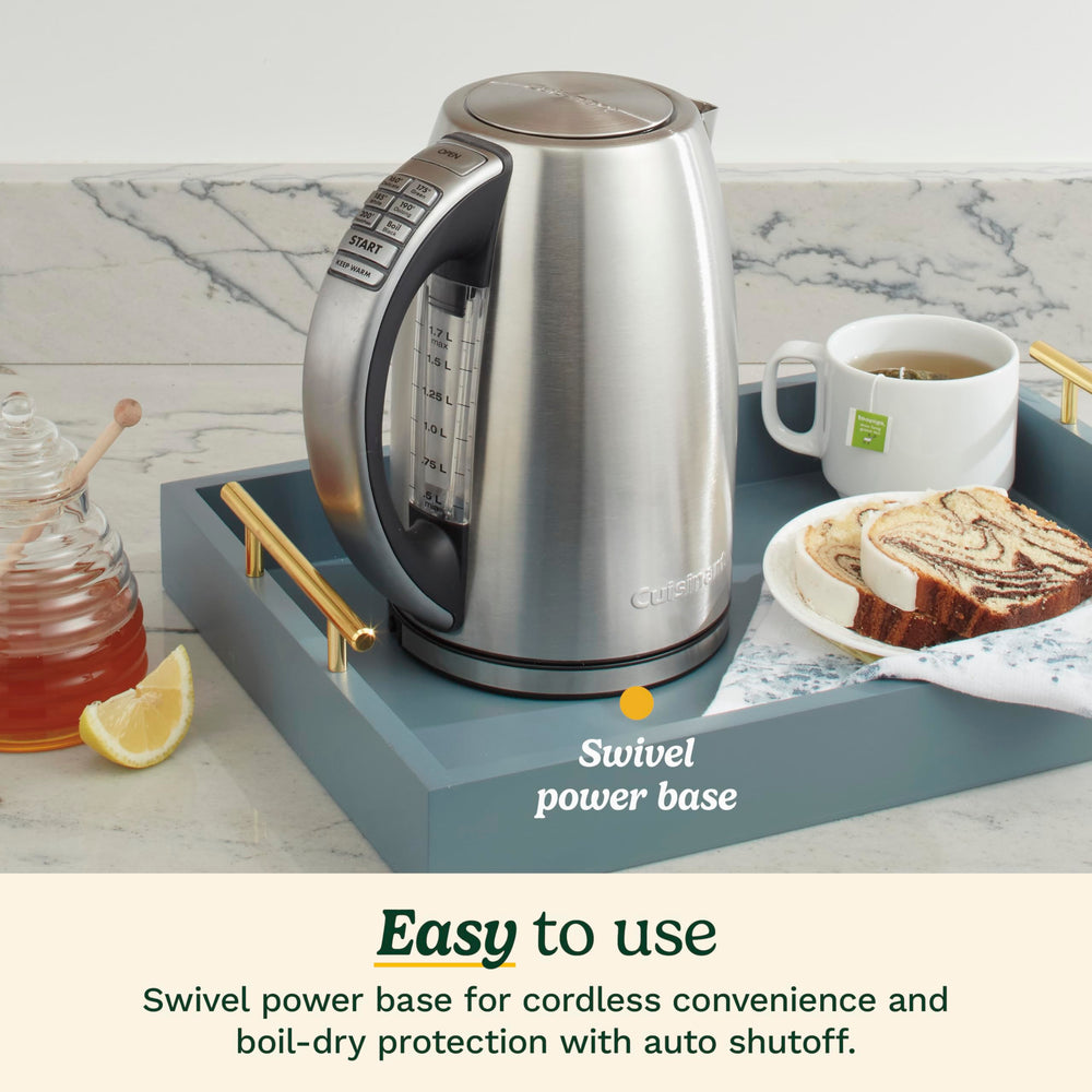 Cuisinart filtro desmontable y lavable que reduce acumulación mineral
