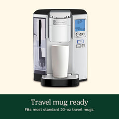 Cuisinart filtro reutilizable HomeBarista mostrando ahorro y compatibilidad con café molido
