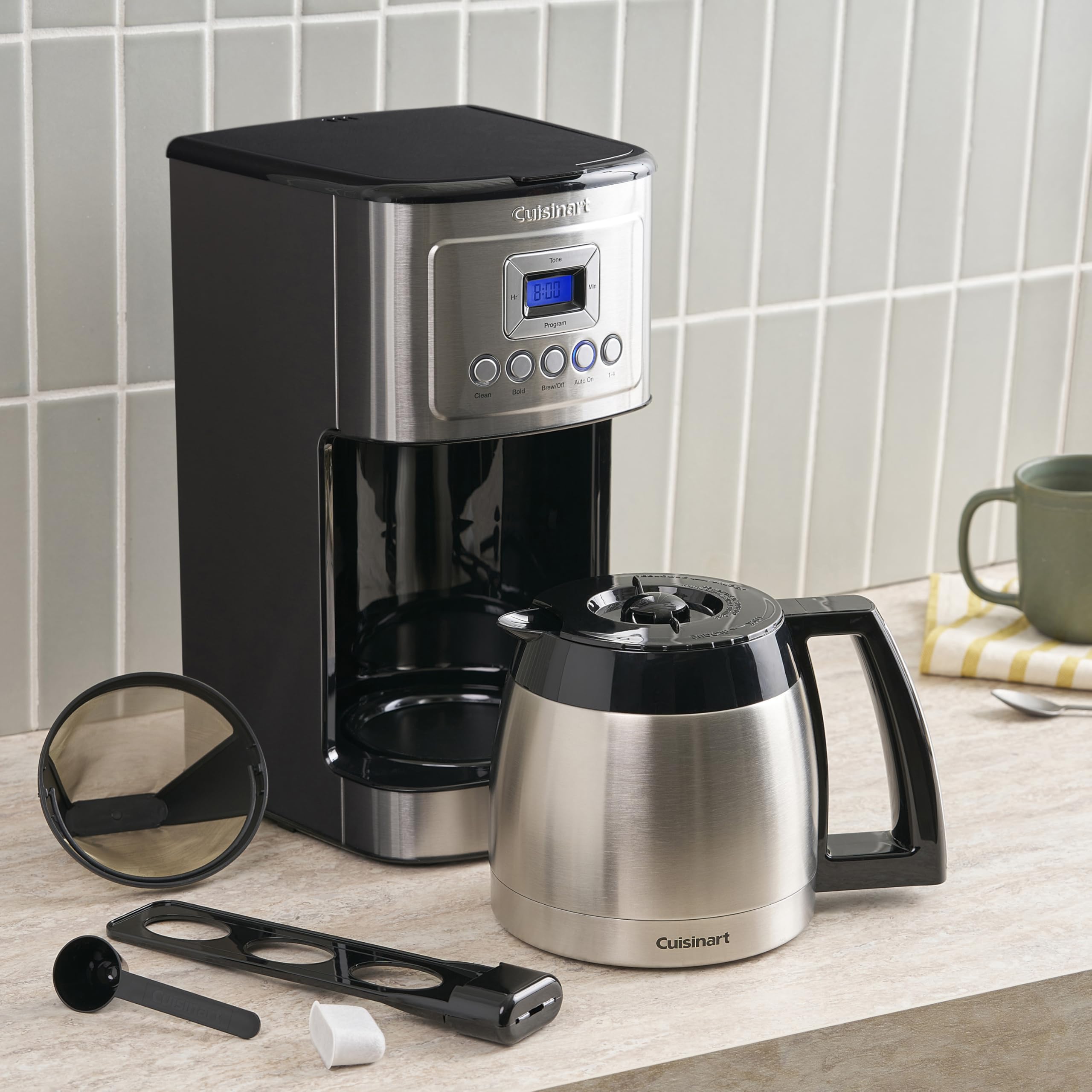 Cuisinart filtros dorado y de carbón que mejoran sabor y calidad del agua