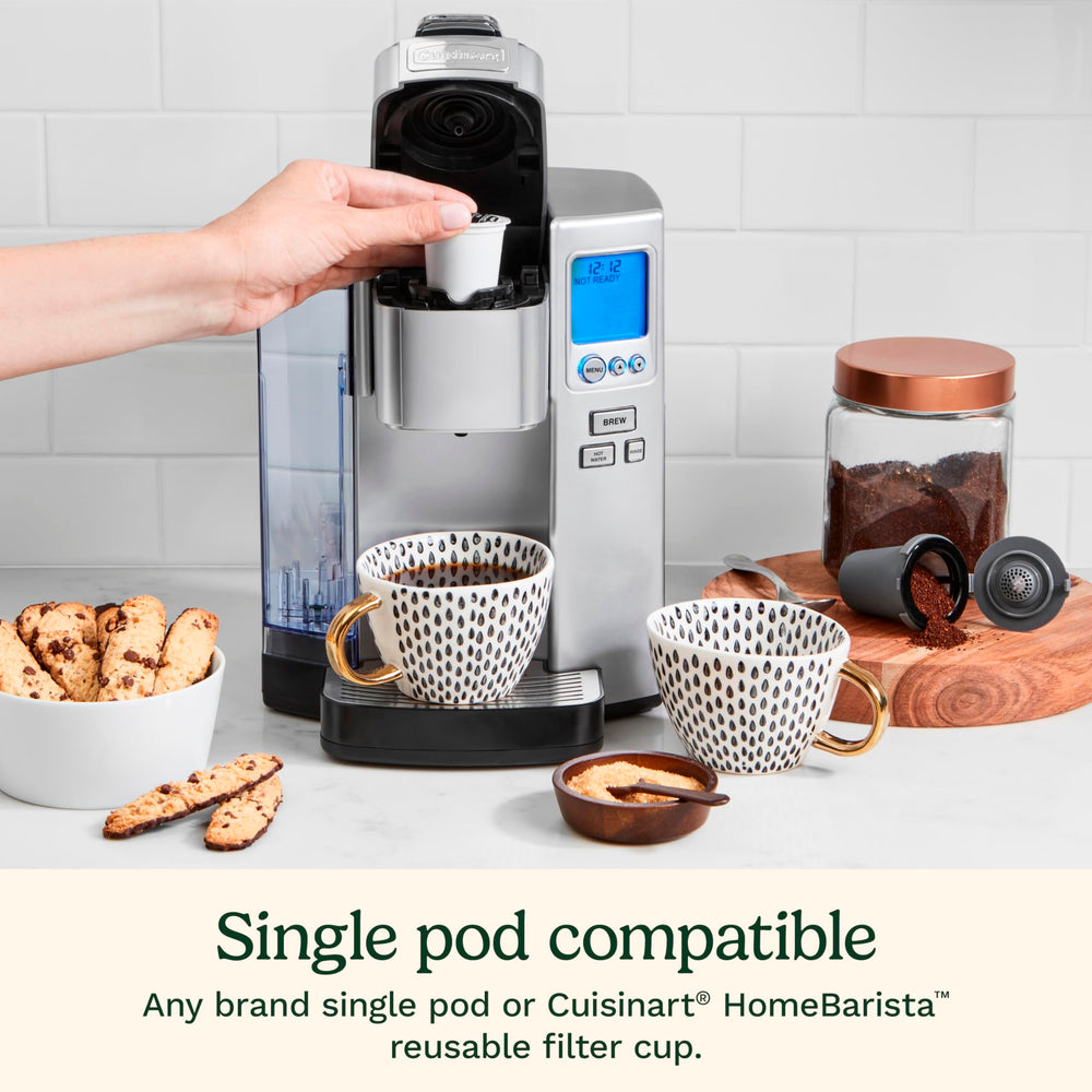 Cuisinart pantalla LCD programable que permite programar café a la hora deseada