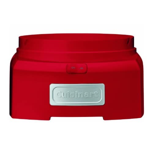 Cuisinart helado cremoso en primer plano destacando textura casera