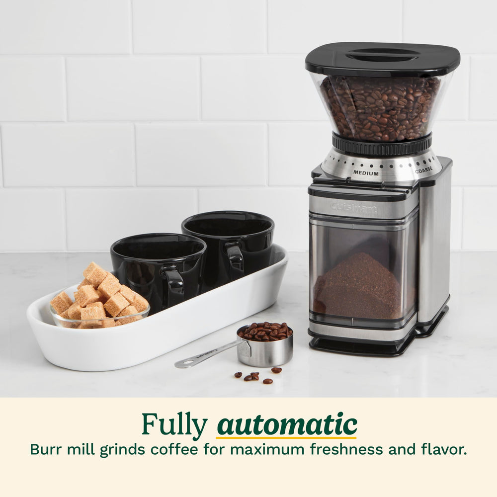 Cuisinart tolva desmontable 8 oz para rellenar granos con facilidad