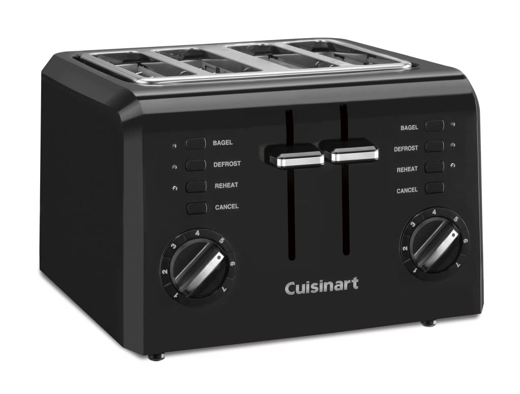 Cuisinart ranuras anchas 1.5 pulgadas tosta bagels y panes gruesos