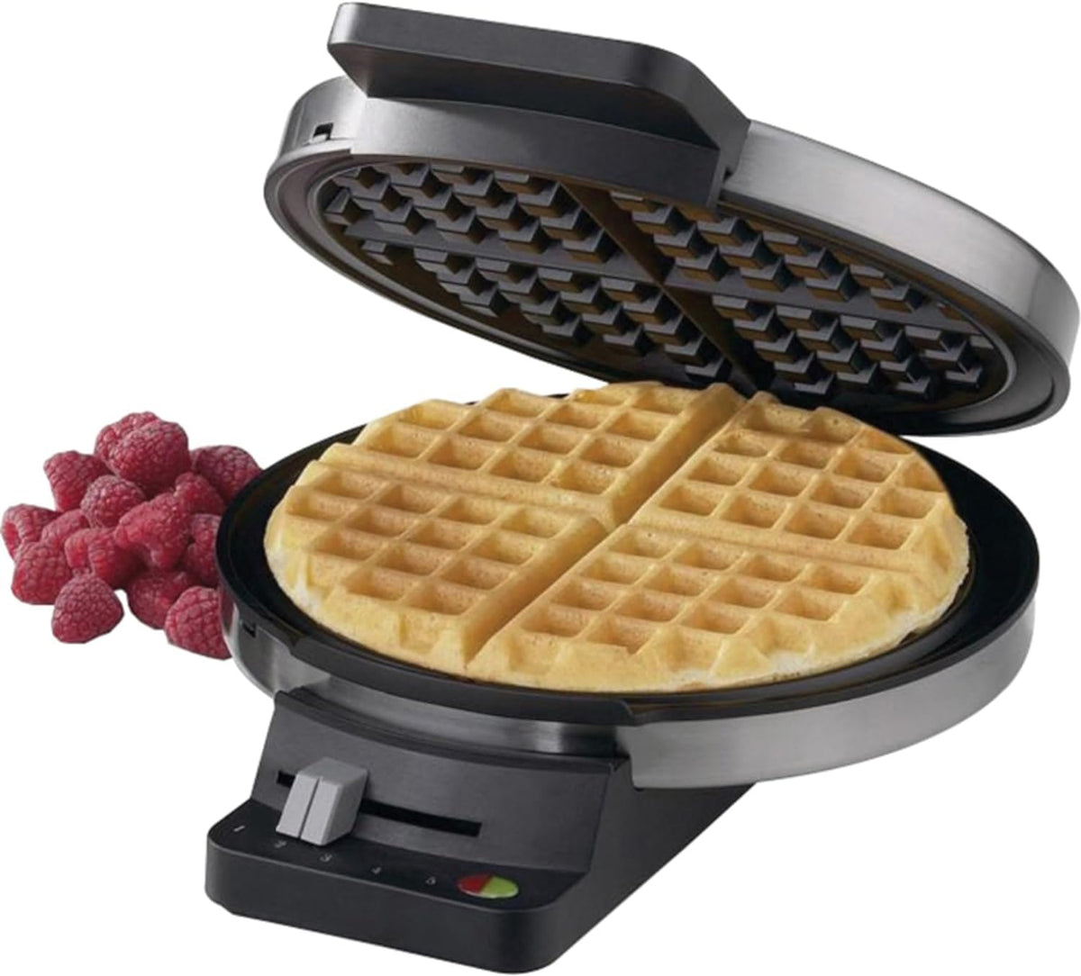 Cuisinart vista frontal en acero cepillado, elegante y durable