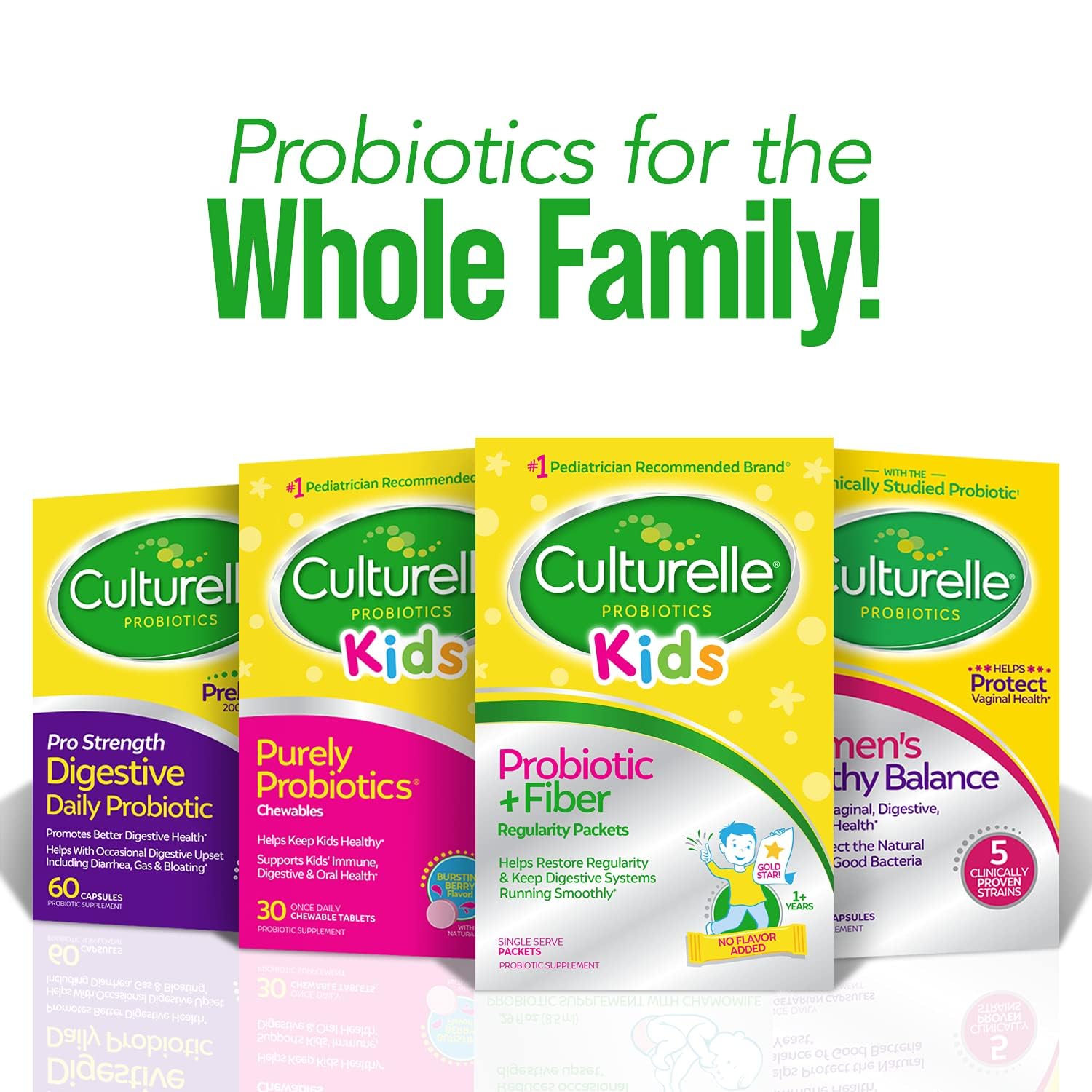 Culturelle etiqueta con lista de ingredientes, transparencia y confianza en la fórmula