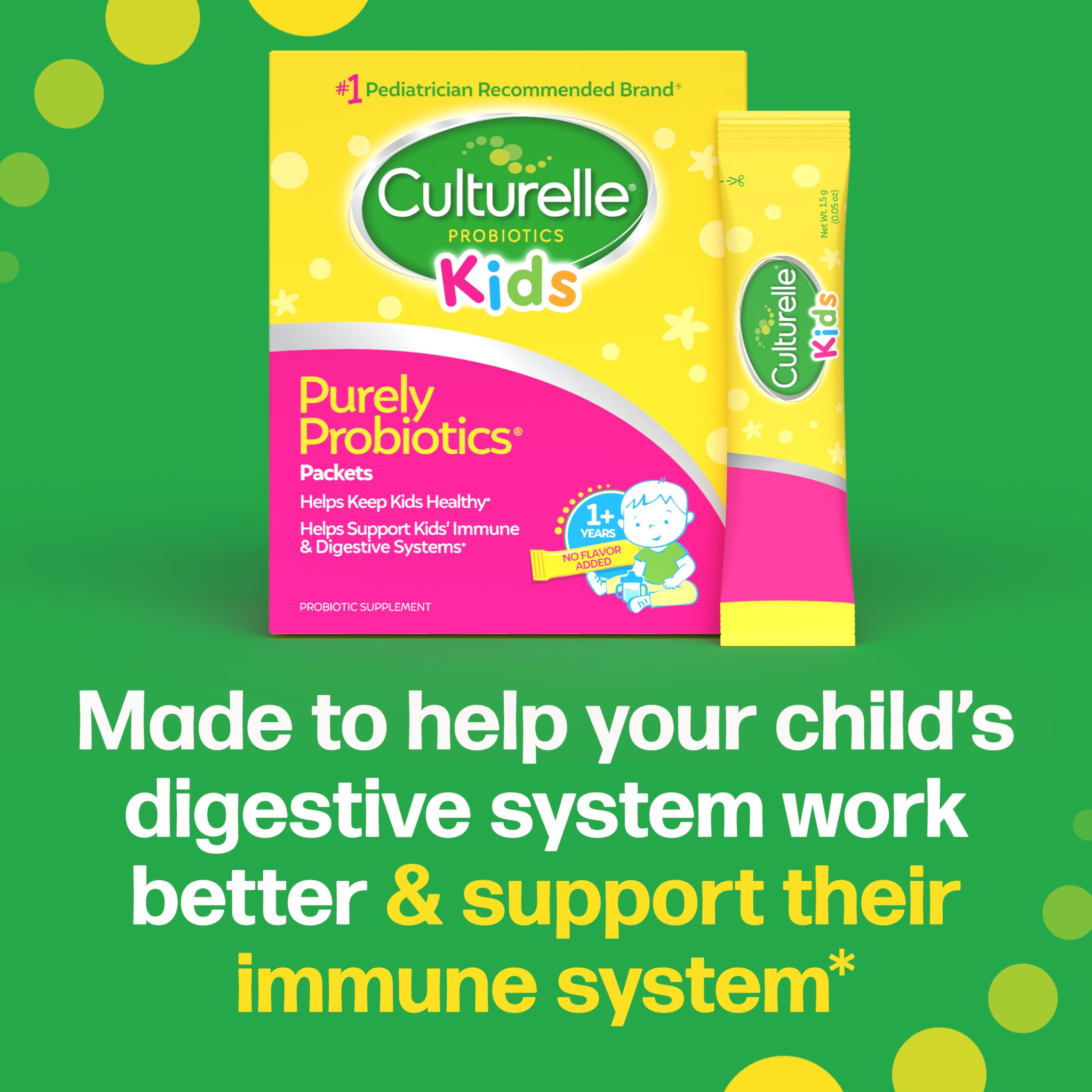 Culturelle etiqueta con ingredientes y la cepa LGG visible