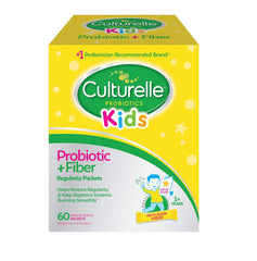Culturelle paquete frontal con sobres, información clara y beneficio de regularidad