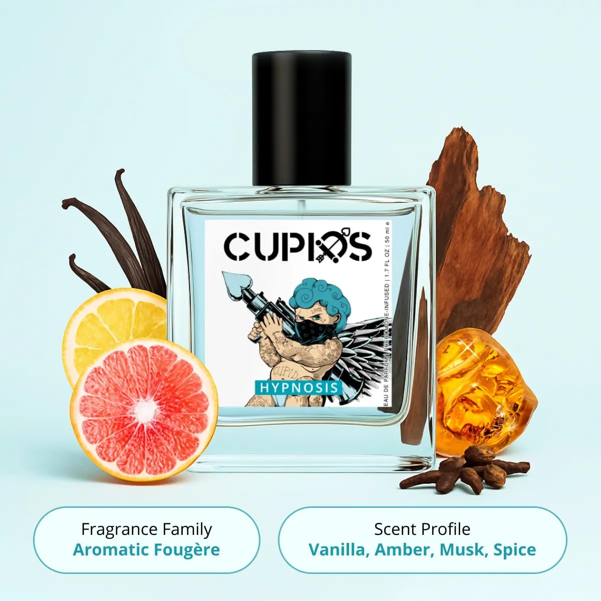 Cupids Hypnosis detalle del vaporizador que facilita aplicación precisa
