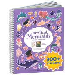CUPKIN portada del libro Mystical Mermaids mostrando sirenas y colores vibrantes, atrae atención creativa