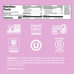 Cure Hydration sobre individual listo para mezclar y llevar