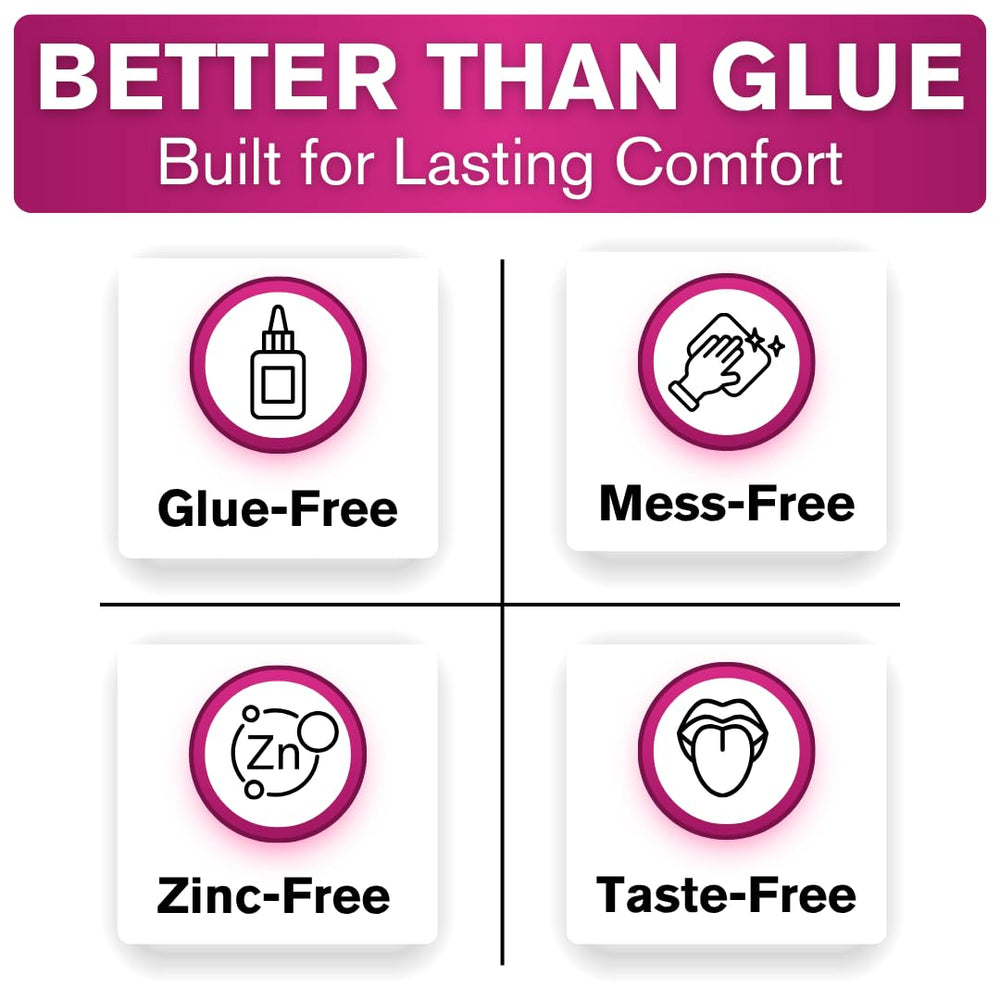 Cushion Grip comparación escala con mano para visualizar tamaño y portabilidad