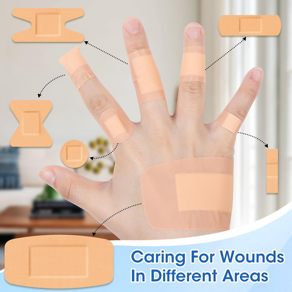 CXYARY vendaje colocado en dedo demostrando protección segura