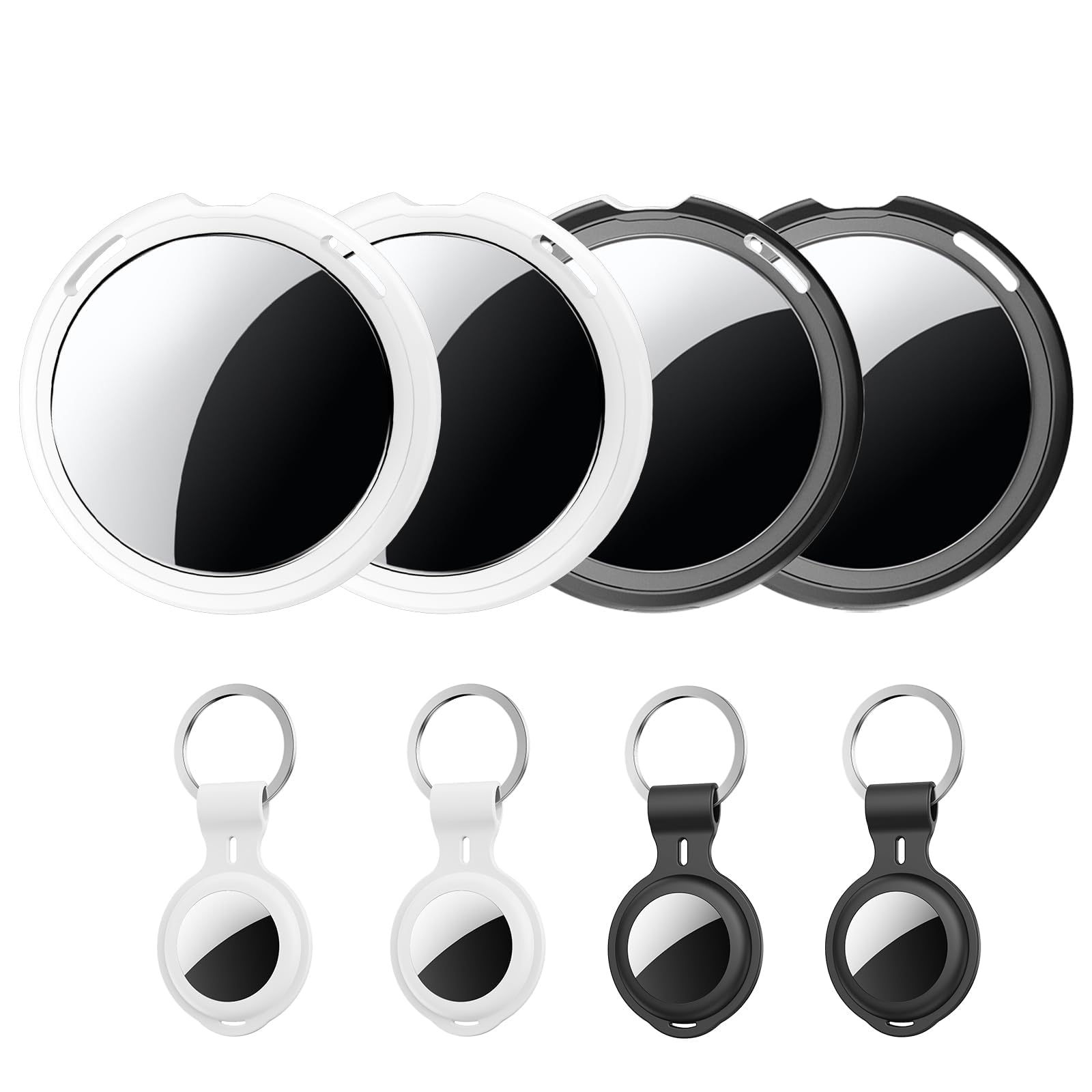 CYBERDOT etiqueta frontal del pack de cuatro para localizar objetos rápidamente