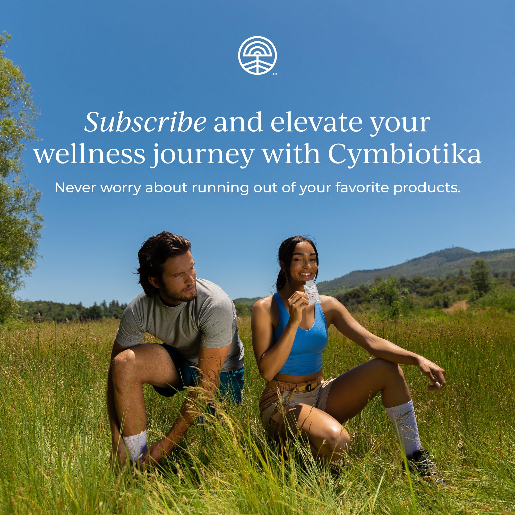CYMBIOTIKA sello de pruebas de terceros que transmite confianza de calidad