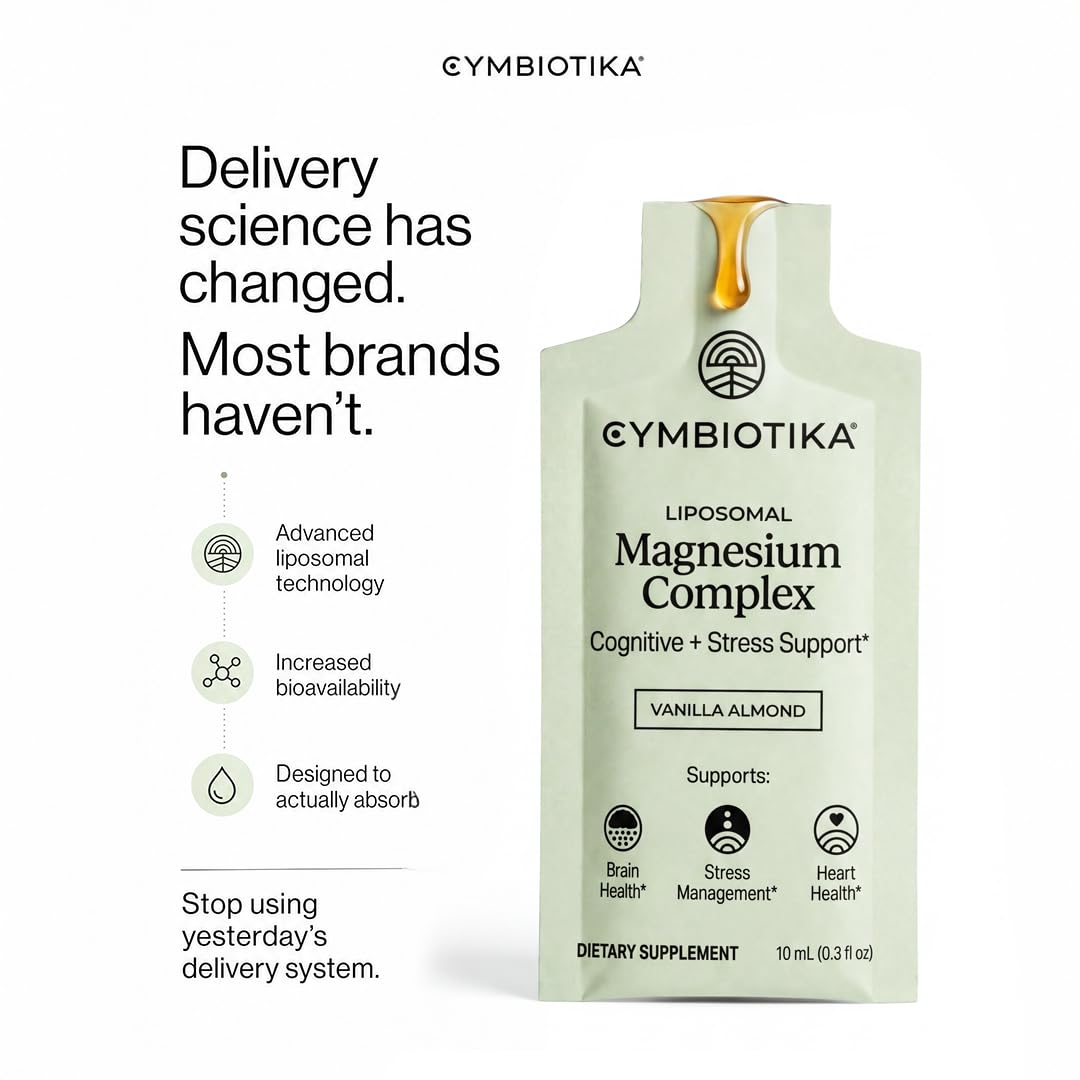 CYMBIOTIKA sobre individual Vainilla Almendra listo para consumir por la noche