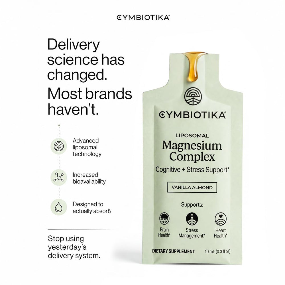 CYMBIOTIKA sobre individual Vainilla Almendra listo para consumir por la noche
