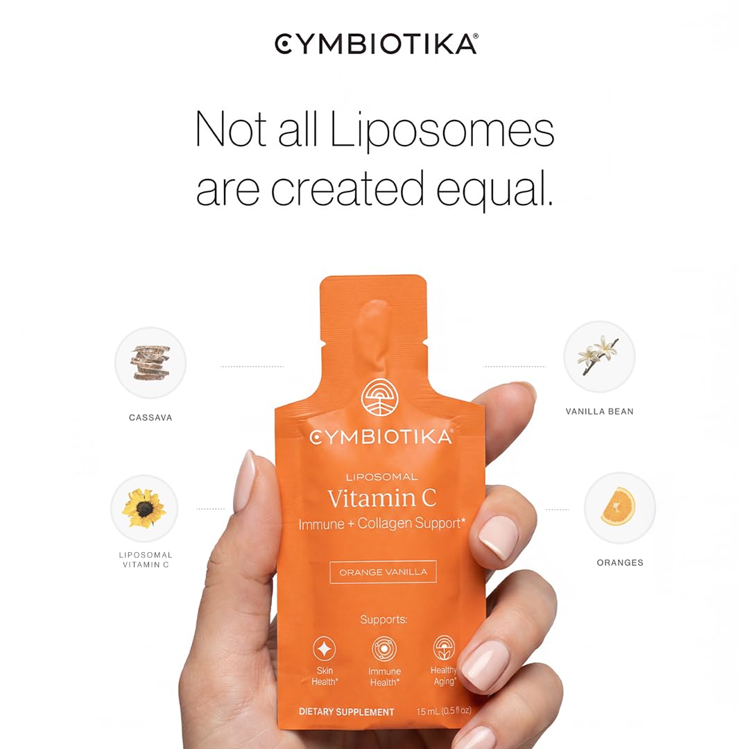 CYMBIOTIKA mezcla en vaso demostrando textura suave y sabor agradable