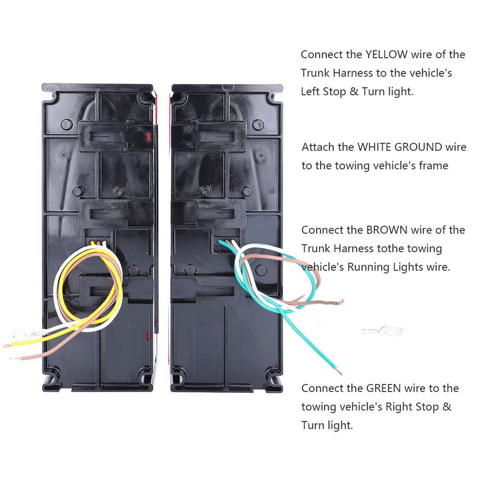 CZC AUTO license plate illumination example showing clear plate lighting for compliance