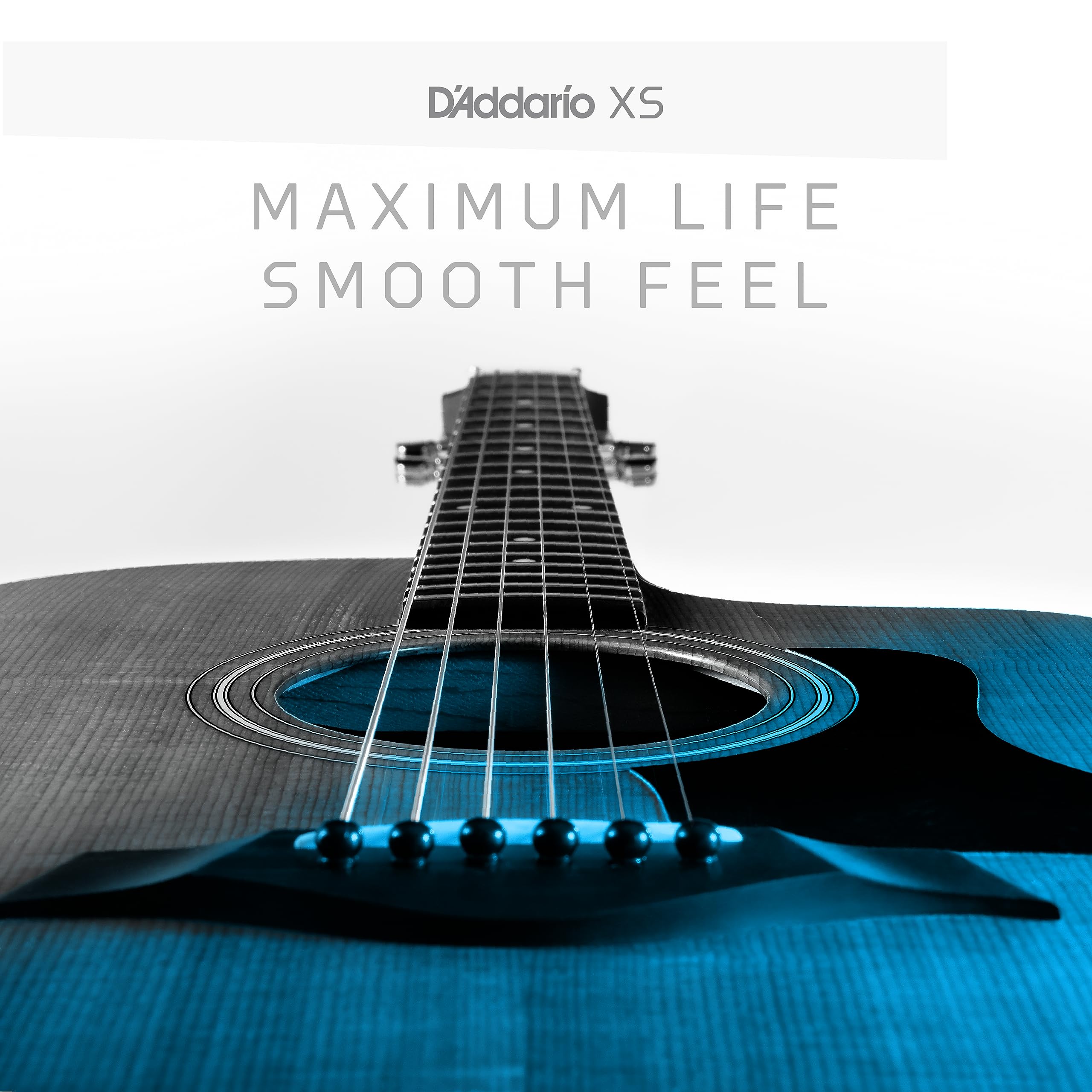 D'Addario cuerdas montadas en guitarra demostrando tono equilibrado en uso