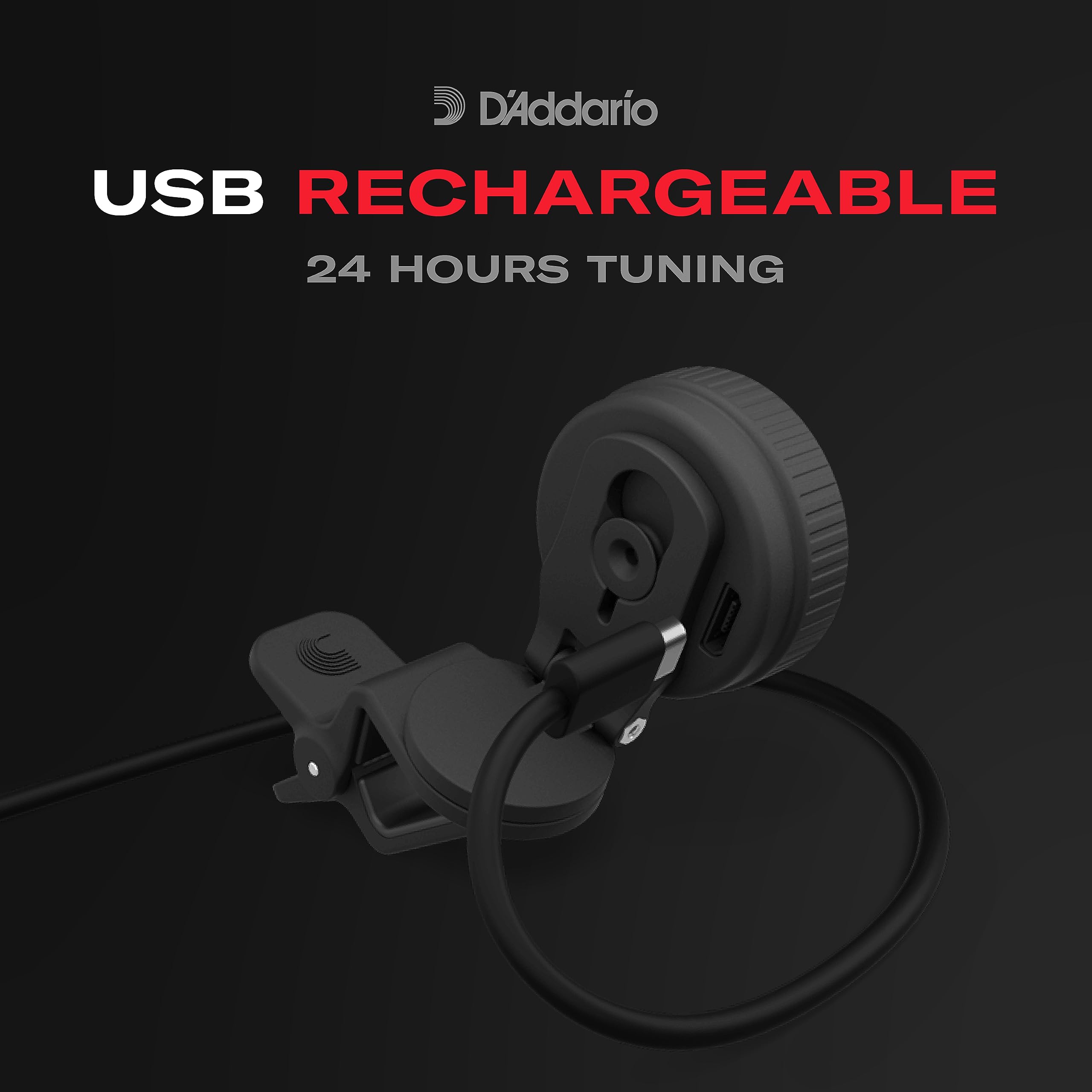 D'Addario Nexxus 360 abrazadera fuerte sujeta sin resbalar ni dañar