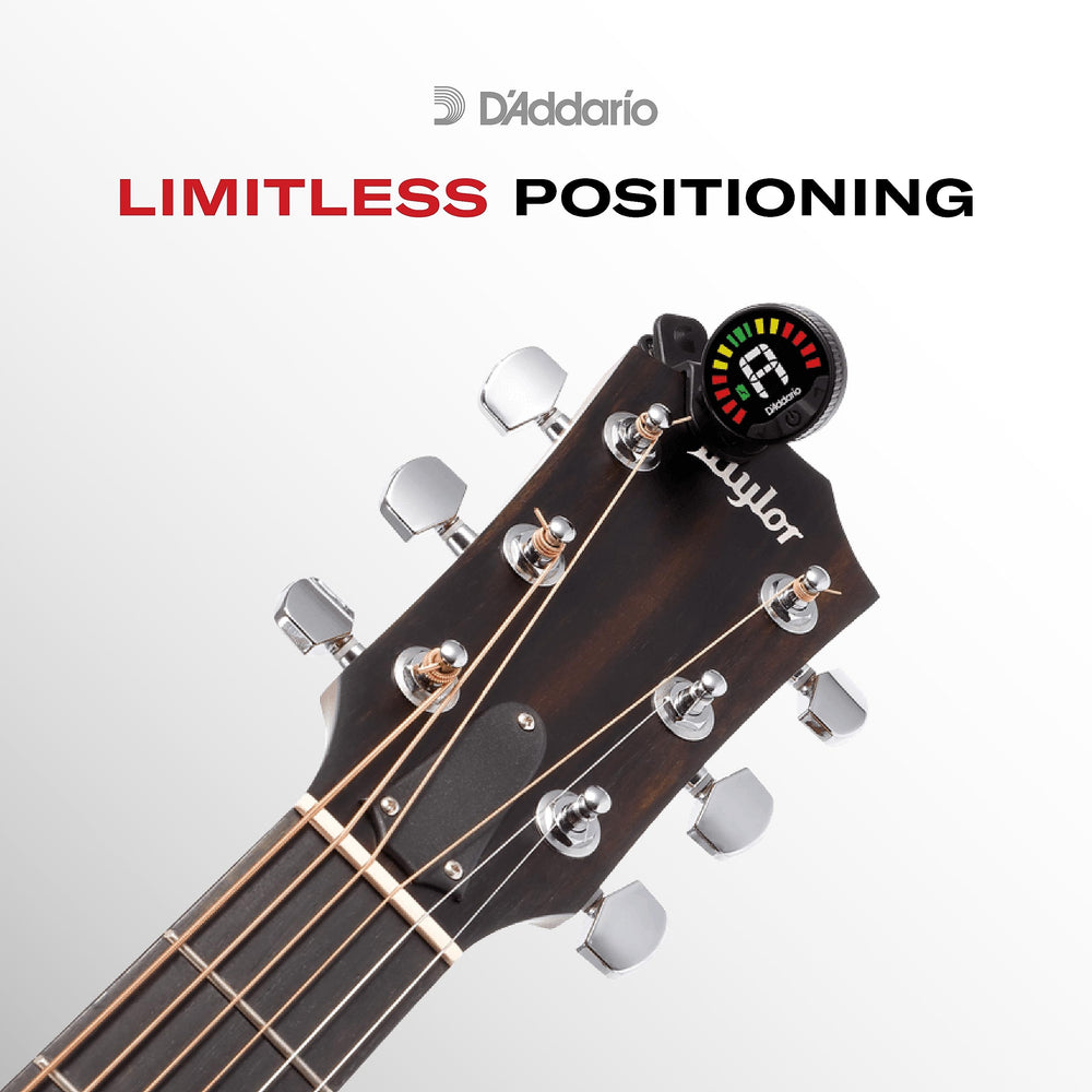 D'Addario Nexxus 360 con cable USB incluido recarga práctica y portátil