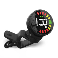 D'Addario Nexxus 360 montado en pala de guitarra afinación precisa rápida