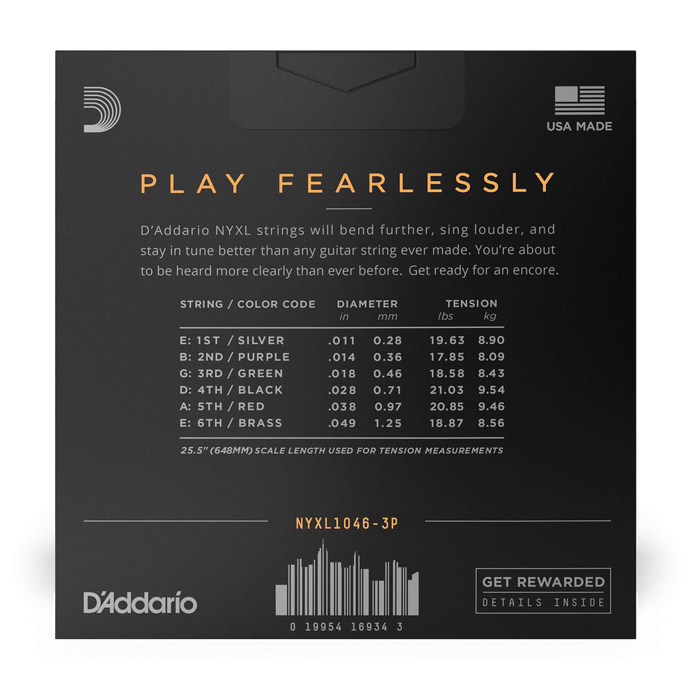 D'Addario detalle del enrollado que resalta estabilidad tonal
