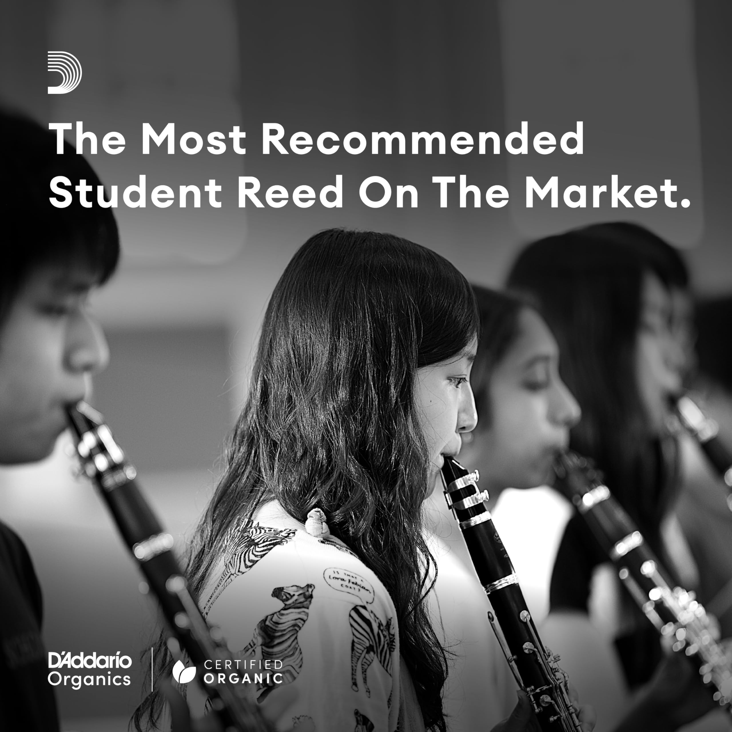 D'Addario Rico reeds in a band lesson setting showing practical use and dependable consistency
