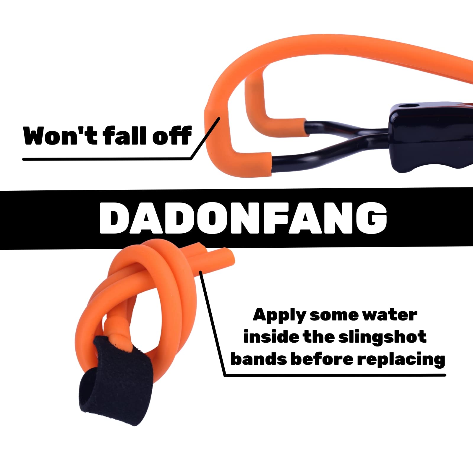 DADONFANG munición y banda de repuesto listos para usar