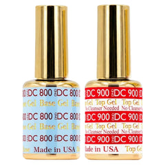 DAISY DND frontal del kit mostrando base y top para manicura duradera