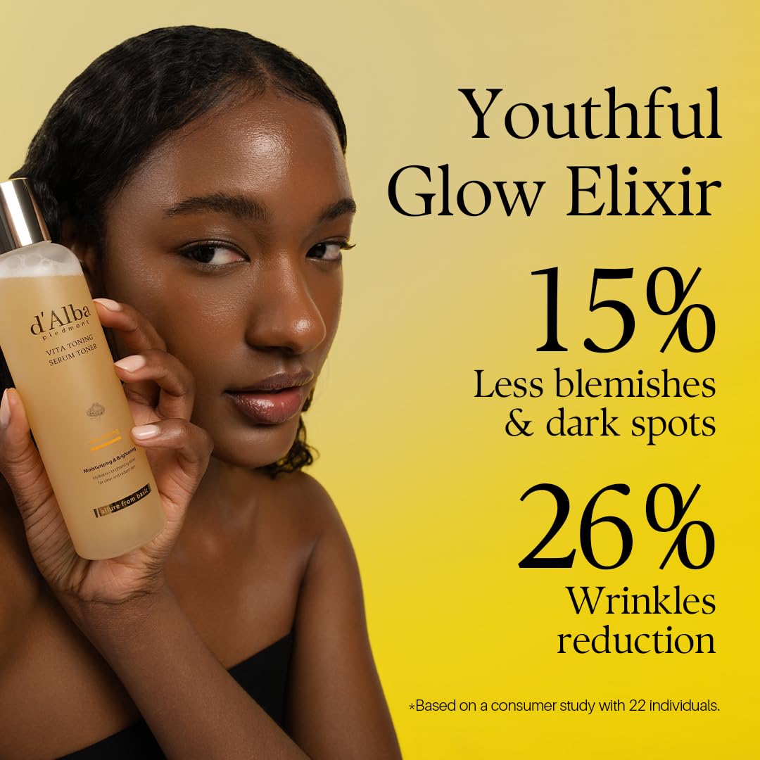 d'alba mascarilla glass skin aplicada para hidratación intensa visible