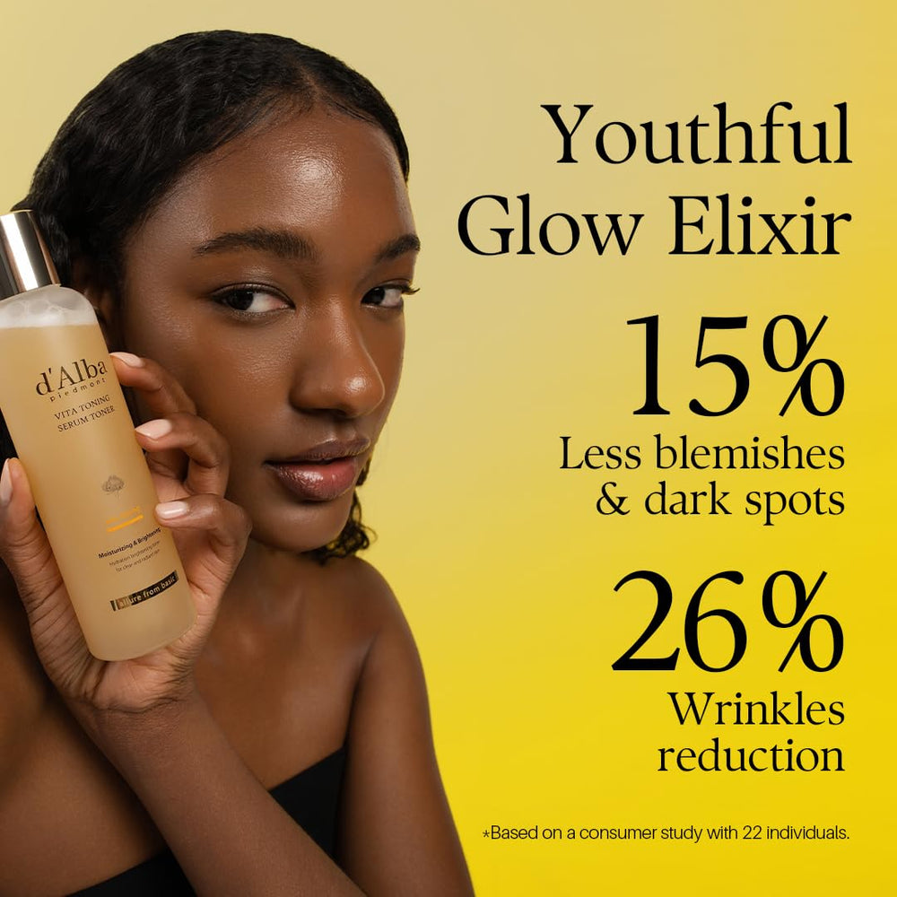 d'alba mascarilla glass skin aplicada para hidratación intensa visible