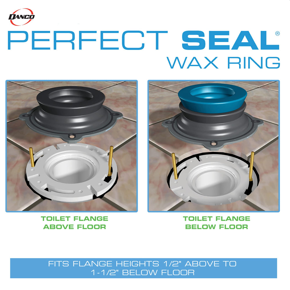 Danco anillo Perfect Seal primer plano de textura y sellado limpio
