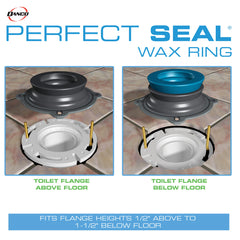 Danco anillo Perfect Seal primer plano de textura y sellado limpio