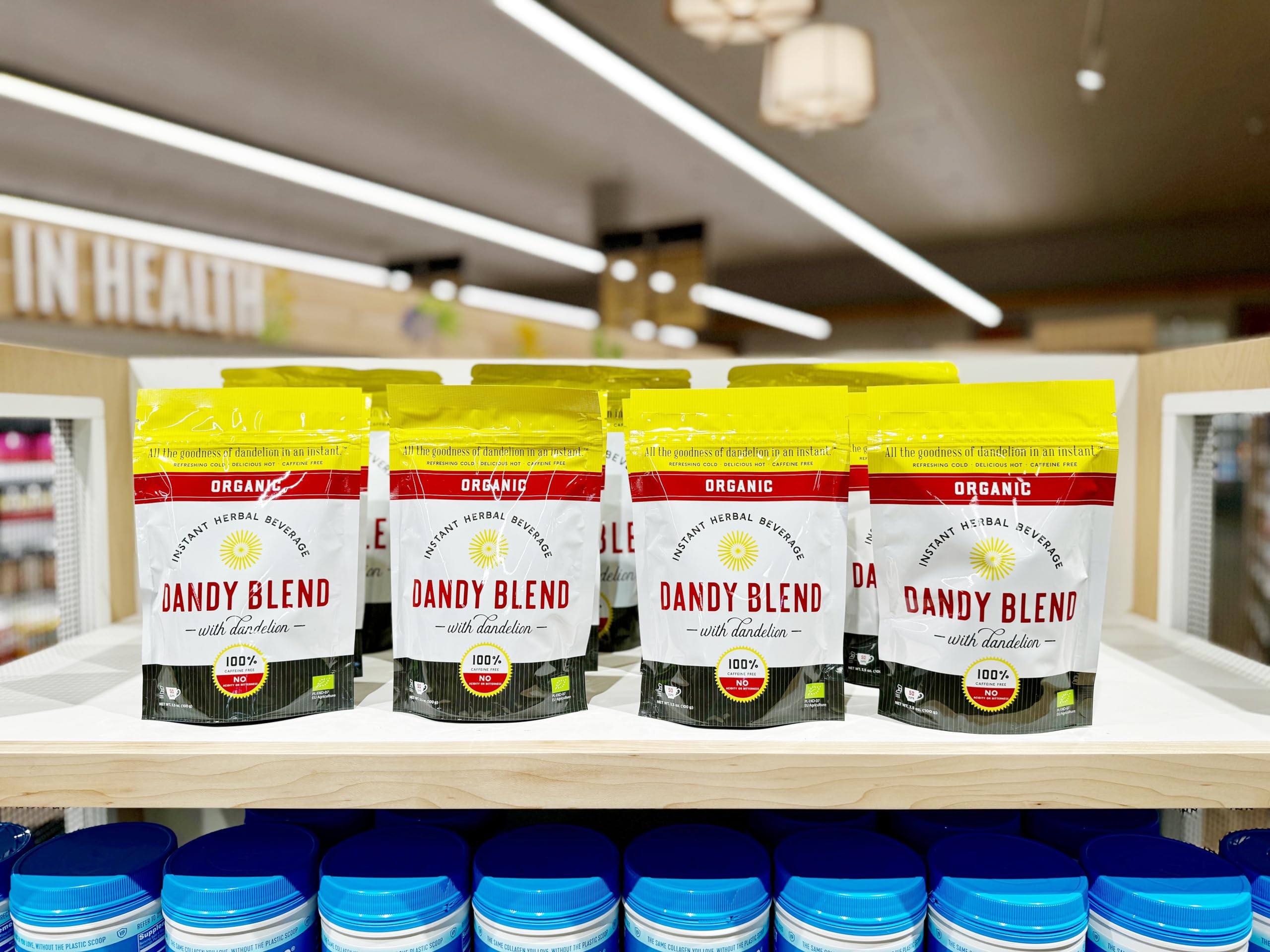 Dandy Blend en mesa de desayuno mostrando uso cotidiano y conveniencia