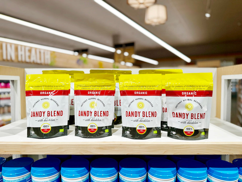 Dandy Blend en mesa de desayuno mostrando uso cotidiano y conveniencia