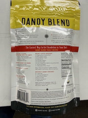 Dandy Blend cucharada con polvo instantáneo mostrando textura fina