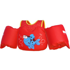 Dark Lightning chaleco frontal Fish mostrando ajuste y diseño visible